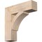 Ekena Millwork Thorton Block Smooth Bracket, Douglas Fir, 5 1/2"W x 22"D x 22"H BKT06X22X22THR05SDF - alternate 1